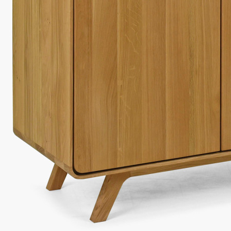 Eichenkommode Avalon 3 Türen 134 cm – Eiche natural