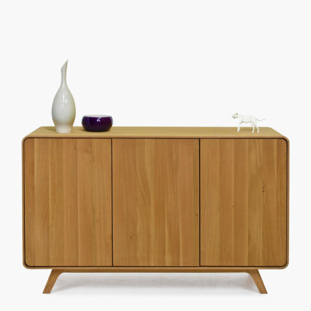 Eichenkommode Avalon 3 Türen 134 cm – Eiche natural