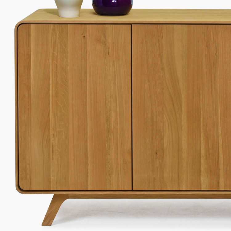 Eichenkommode Avalon 3 Türen 134 cm – Eiche natural