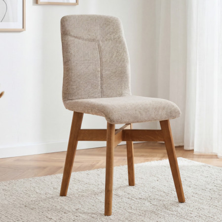 Esszimmerstuhl YORK, grau - easy clean