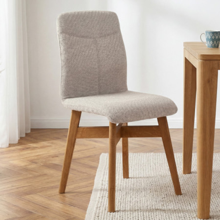 Esszimmerstuhl YORK, grau - easy clean