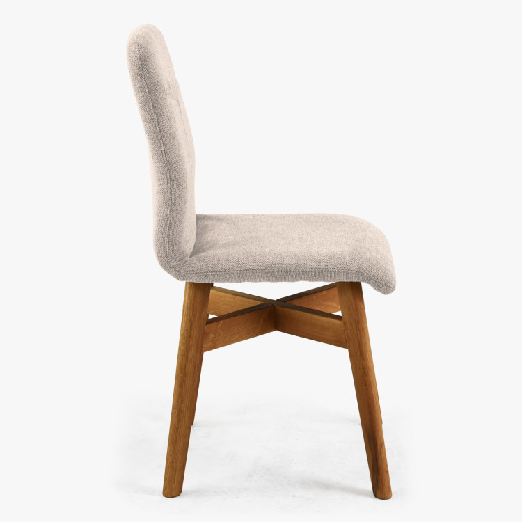 Esszimmerstuhl YORK, grau - easy clean