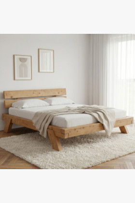 Massives Fichtenbett 180 × 200 cm - Lienka