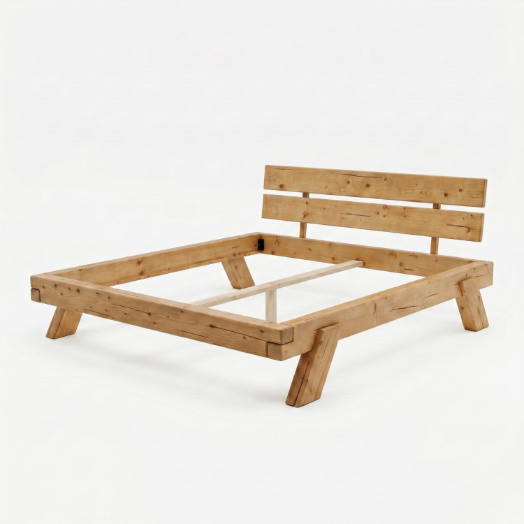 Massives Fichtenbett 180 × 200 cm - Lienka