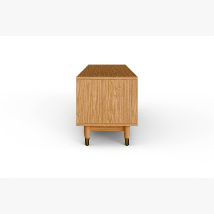 Massive TV-Kommode Jessica 179 cm mit Fischgrätfräsung