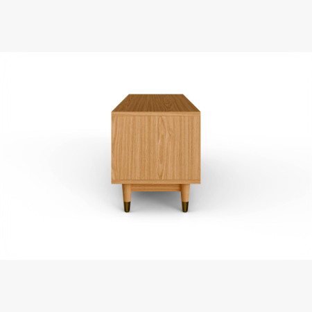 Massive TV-Kommode Jessica 179 cm mit Fischgrätfräsung