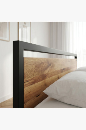 Massives Eichenbett Boss 180 x 200 cm 2