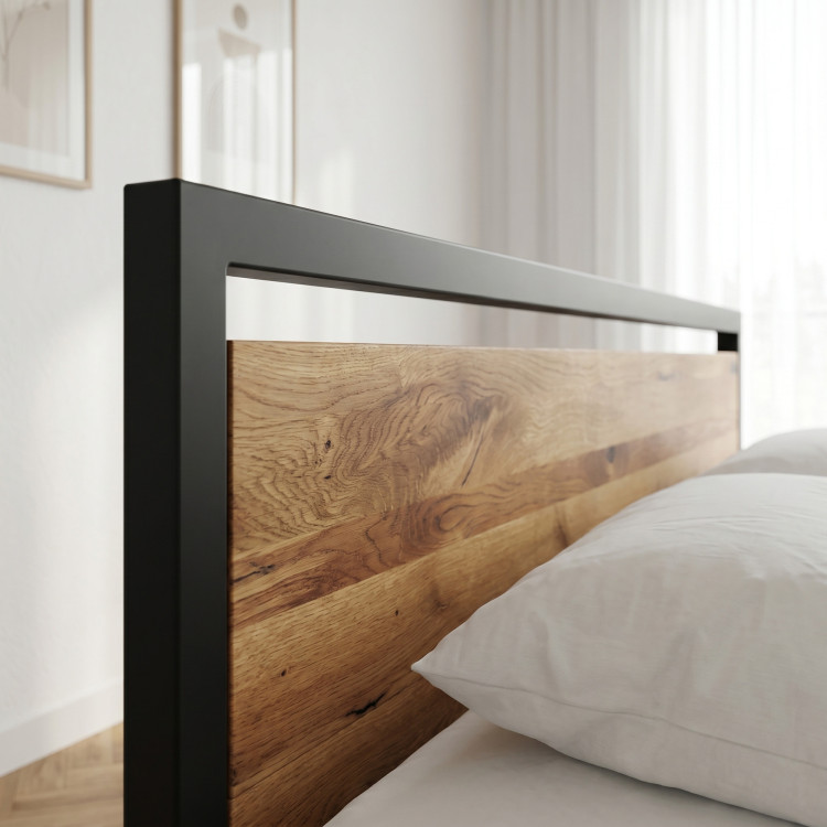 Massives Eichenbett Boss 180 x 200 cm