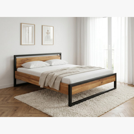 Massives Eichenbett Boss 180 x 200 cm