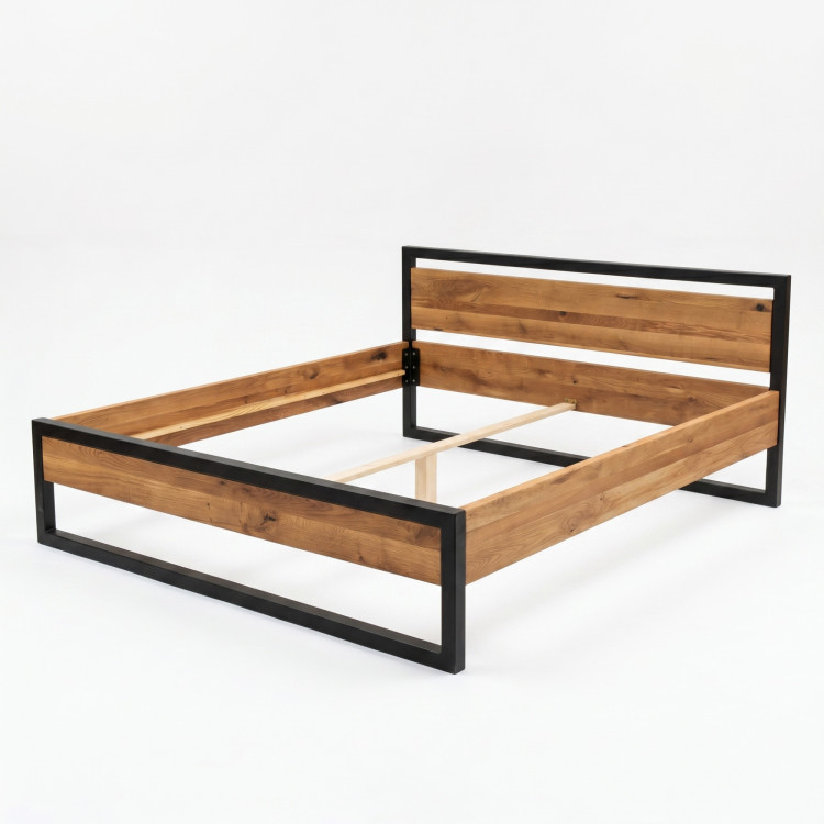 Massives Eichenbett Boss 180 x 200 cm