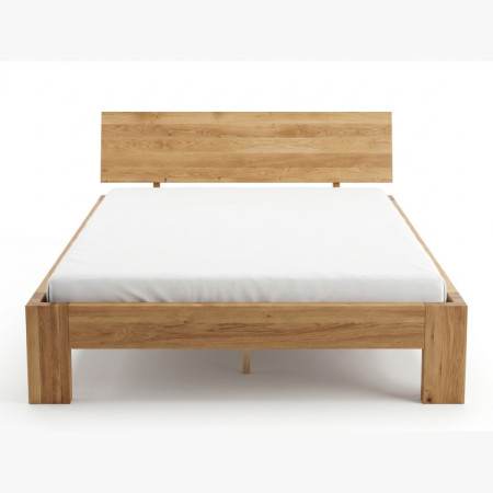 Ehebett aus Eiche Queen 180x200 cm – Massivholz