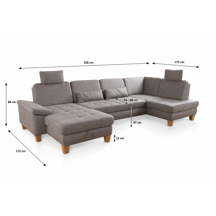 U-Sitzgarnitur WESTHAM