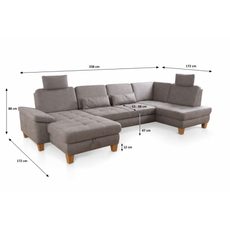 U-Sitzgarnitur WESTHAM