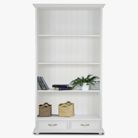 Bibliothek im Provence-Stil Weiß Patina