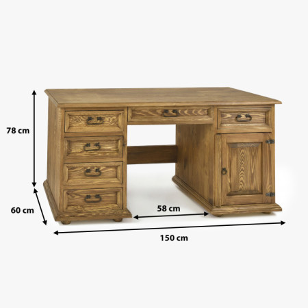 PC Tisch im französischen Stil