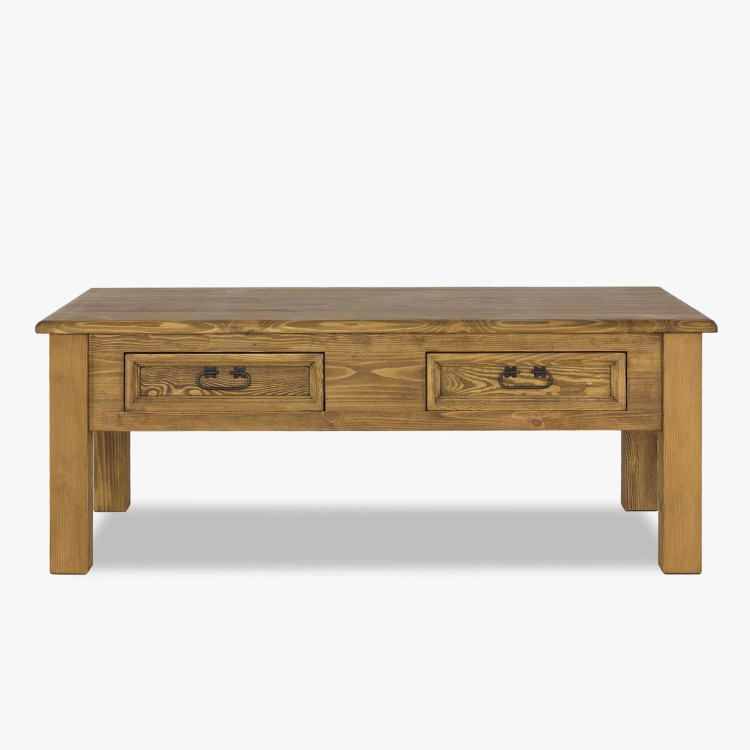 Rustikaler XL Couchtisch