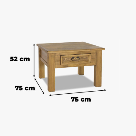 Rustikaler Couchtisch