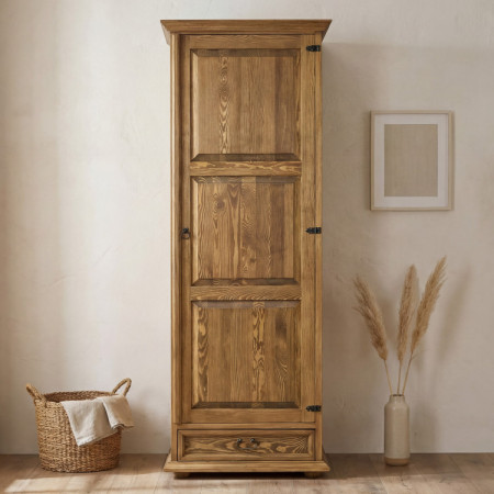 Kleiderschrank mit einer Tür fürs Schlafzimmer