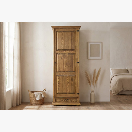 Kleiderschrank mit einer Tür fürs Schlafzimmer