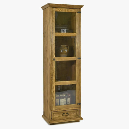 Vitrine im rustikalen Stil
