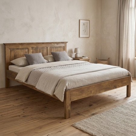 Doppelbett im rustikalen Stil 180 x 200