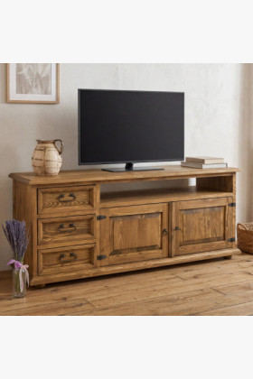 Landhaus TV-Kommode massiv Typ 107