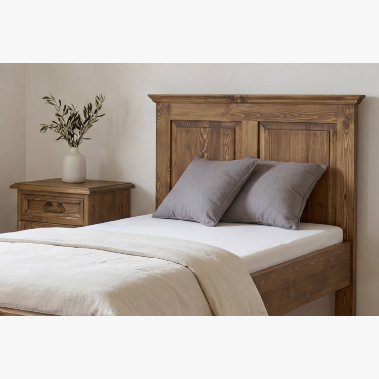 Einzelbett rustikal 90 x 200 cm