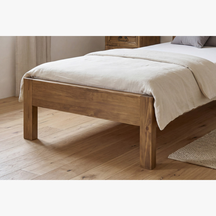 Einzelbett rustikal 90 x 200 cm