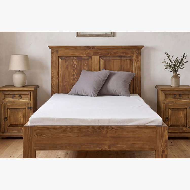 Einzelbett rustikal 90 x 200 cm