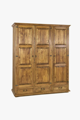 Drehtüriger rustikaler Schrank 2