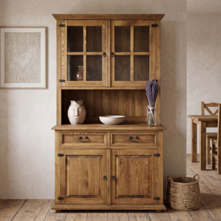 Geschirrschrank für Esszimmer Landhausstil