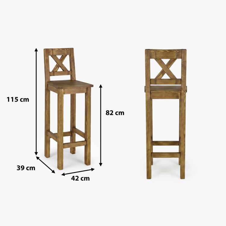 Barhocker - rustikal