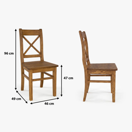Esstischstuhl - rustikal SIL 26