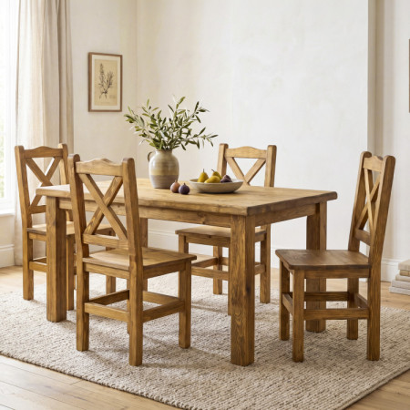 Essgruppe im Landhausstil