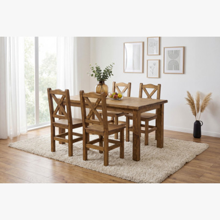 Essgruppe im Landhausstil