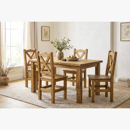 Essgruppe im Landhausstil