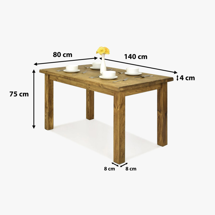 Esstisch französischer Stil 140 x 80 cm