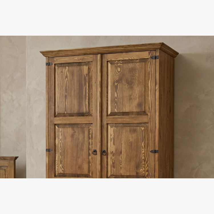 Rustikaler Kleiderschrank - Delena