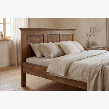 Doppelbett im rustikalen Stil 200 x 200