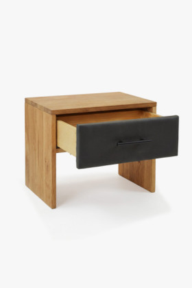 Outlet Eiche Massiv Nachttisch 50 cm