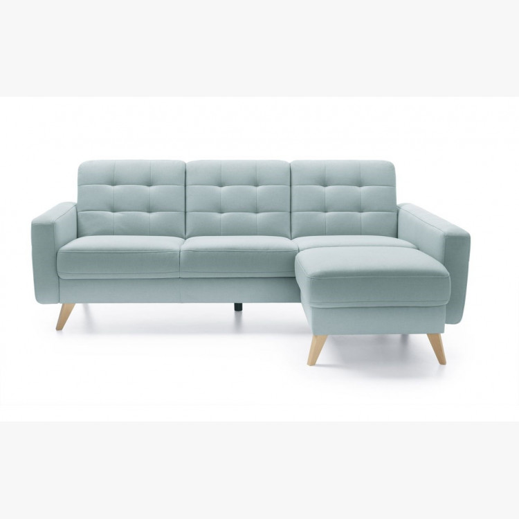 Malá rohová pohovka s funkciou spania a úložným priestorom, Nappa