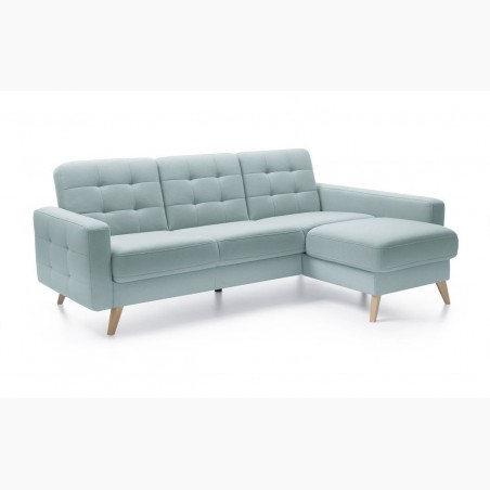 Malá rohová pohovka s funkciou spania a úložným priestorom, Nappa