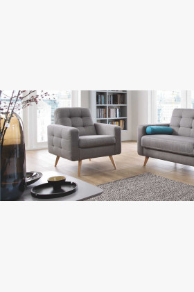 Škandinávske kreslo - Nappa , Obývacia izba- 1 2