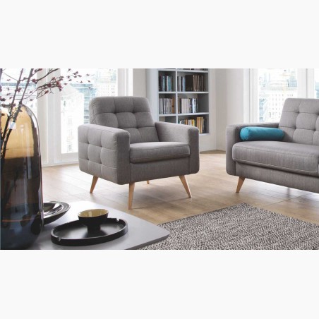 Škandinávske kreslo - Nappa