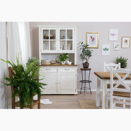 Sklenená vitrína v štýle Provence , nábytok Provence - 5