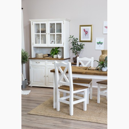 Sklenená vitrína v štýle Provence , nábytok Provence - 6