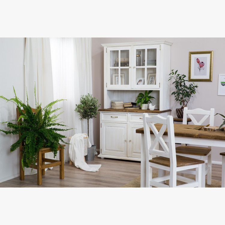 Sklenená vitrína v štýle Provence , nábytok Provence - 7