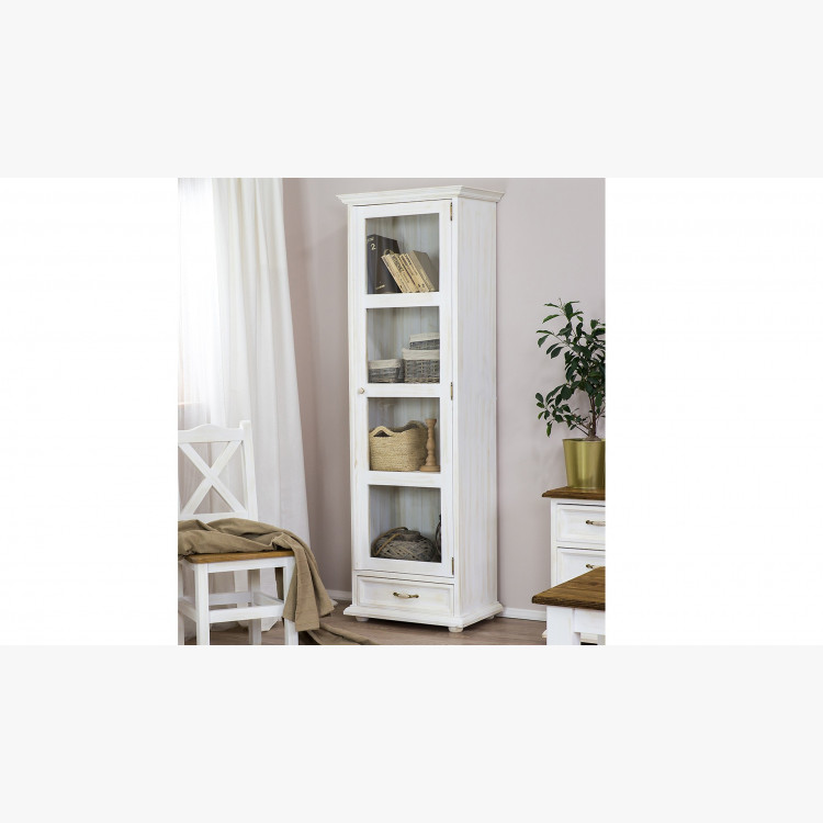 Jednodverová vitrína v štýle Provence. Vit 116 , nábytok Provence- 3