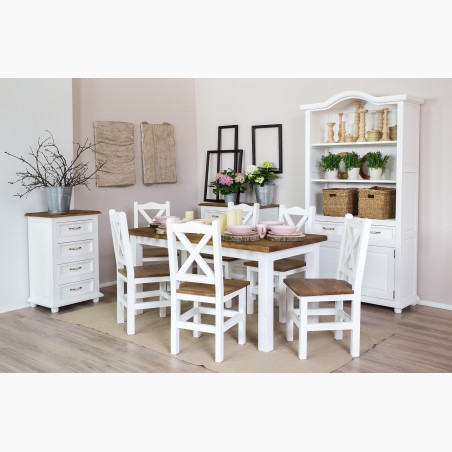 Jednodverová vitrína v štýle Provence. Vit 116 , nábytok Provence- 8