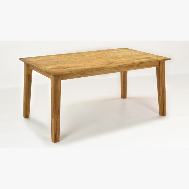 Jedálenský stôl z masívneho dubového dreva MIREK a stoličky arosa